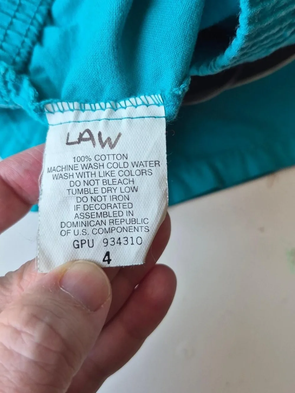 1994 Batman Purple Tank Top and Teal Shorts Set for Kids